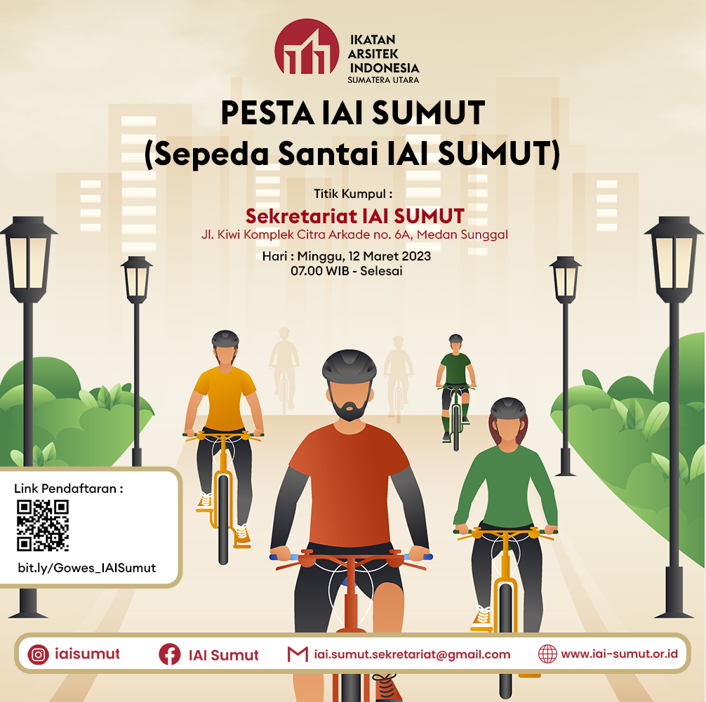 PESTA IAI SUMUT (Sepeda Santai IAI SUMUT)