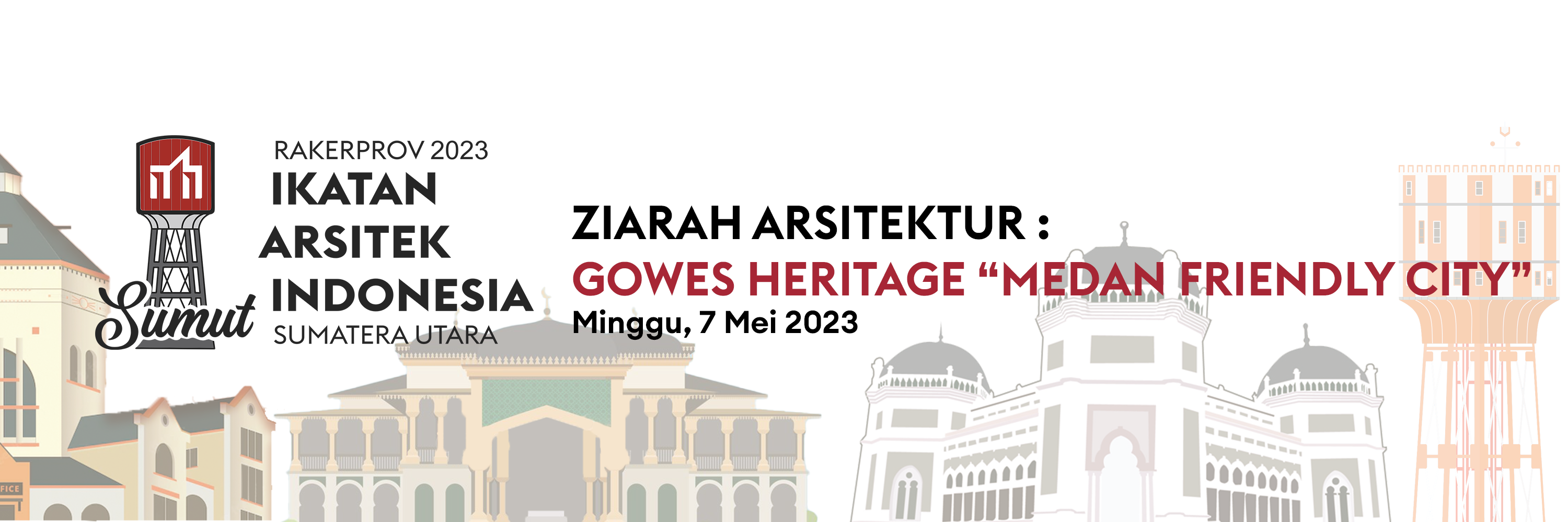 Ziarah Arsitektur : Gowes Heritage "Medan Friendly City"